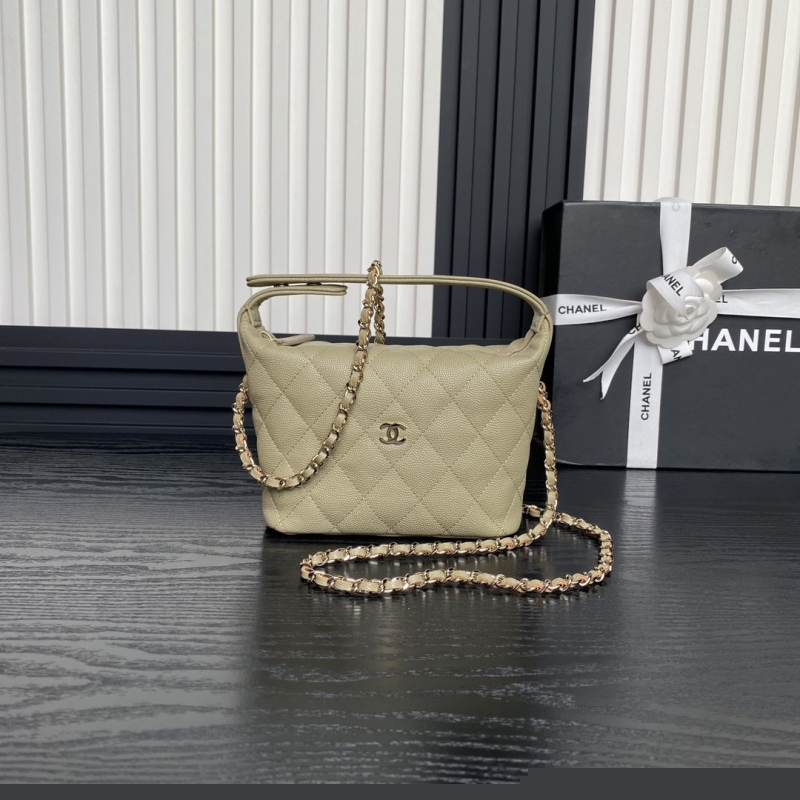 Ch*el top handle bags